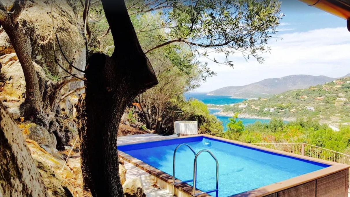 Villetta With Heated Pool And Panoramic View Torre delle Stelle Exterior foto